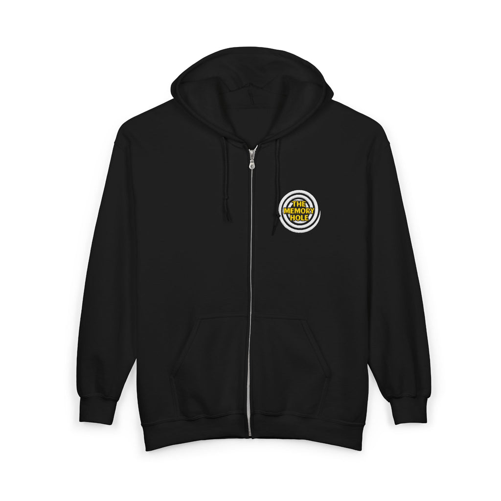 Full-Zip Hoodie Embroidered Memory Hole