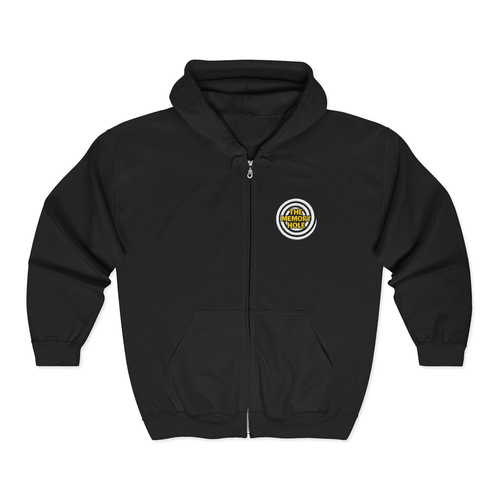 Full-Zip Hoodie Embroidered Memory Hole